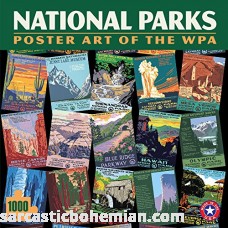 National Parks Poster Art of the WPA 1000-Piece Jigsaw Puzzle 1619836424
